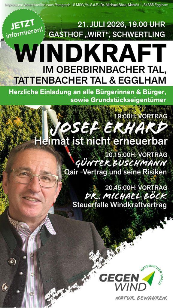 Vortrag in Egglham